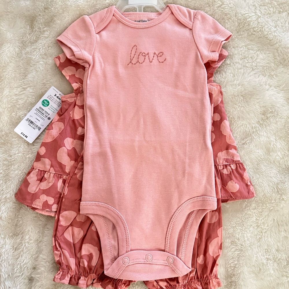 Carter’s 3-6m NWT 3 piece set